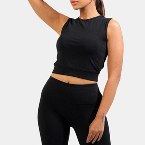 Impression de logo personnalisé 2 pièces léger de haute qualité meilleur design impression personnalisée professionnelle ensemble de yoga sans couture pour femmes - Product Image 2