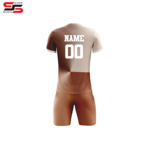 Uniformes de football avec accents réfléchissants Uniformes de football personnalisés Uniformes de football avec vêtements de sport en maille respirante - Product Image 4