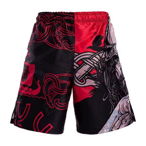 Top en venta pantalones cortos de artes marciales mixtas con material de alta calidad e impresión personalizada Diseña tu propio corto de MMA con tu logotipo - Product Image 4