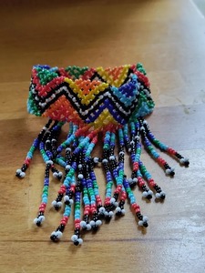 L Pulsera esclava con cuentas de semillas bohemias con cierre magnético y juego de anillos Joyas elegantes surtidas para festivales - Product Image 6