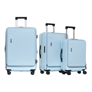 HUNG PHAT Comparable Elegance <b>Suitcases</b> Luggage <b>Set</b> Abs Pc 8088 Spinner Caster <b>Suitcase</b> Aluminum Aluminum Trolley Vietnam - Product Image 1
