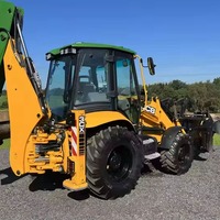 Chargeuse-pelleteuse JCB 3CX de bonne qualité, machine de construction, chargeuse-pelleteuse à montage central JCB 3CX, précise et économique