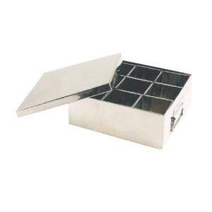 Caja de almacenamiento de especias de acero inoxidable de alta calidad Equipo de cocina comercial - Product Image 1