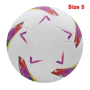 Balón de entrenamiento de fútbol profesional, partido PU TPU PVC, tamaño 5, ligero, alta retención de aire, vejiga de butilo, uso para adultos, HB SPORTS - Product Image 6