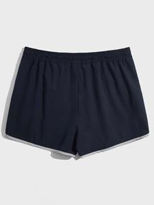 Logo sur mesure Running Gym Jogging Shorts Formation Workout Fitness Athletic Sports Polyester Hommes Casual Gym Shorts - Product Image 4