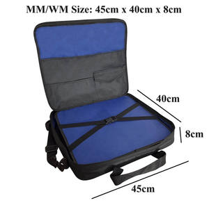 Valise rigide maçonnique provinciale - 19''x17''x3'' Tissu en velours côtelé polyester de haute qualité Conception pliable personnalisable OEM - Product Image 4