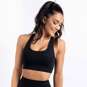 Nouveau soutien-gorge de sport d'entraînement pour femmes Sexy vêtements de sport de gymnastique sans couture hauts de sport actifs soutien-gorge de Yoga personnalisé pour les femmes - Product Image 1