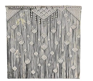 <b>Macrame</b> Door <b>Curtain</b> Large Wedding Backdrop Wall Hanging <b>Macrame</b> Door <b>Curtain</b> | Large Wedding Backdrop Wall Hanging Tapestry - Product Image 1