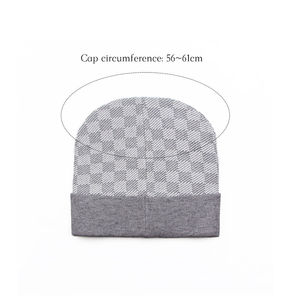 Nouvelle qualité OEM Service personnalisé bonnets en gros bonnet en tricot avec logo personnalisé adulte 100% acrylique bonnet chapeaux - Product Image 5