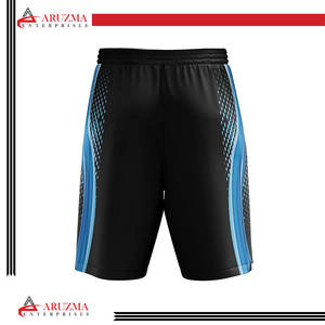 Pantalones cortos de baloncesto de malla elegantes para hombre hechos a medida al por mayor, ropa informal de fitness, pantalones cortos de gimnasio, ropa de baloncesto OEM - Product Image 4