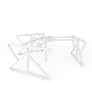 Mesa Minimalista para 3 Personas con Patas de Acero KConcept HBKC022 Requiere Ensamblaje - Product Image 4