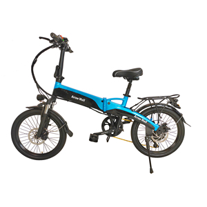Vélo électrique de ville EBIKE 7 vitesses, moyeu arrière numérique, pneus de 20 pouces, batterie au lithium 48V 10Ah, cadre pliable en alliage d'aluminium, moteur sans balais - Product Image 6