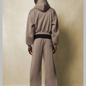 ชุดวอร์มผ้าคอตตอนสำหรับผู้ชายชุดวอร์มปักลายไซส์พิเศษชุดวอร์มใส่ได้ทั้งผู้ชายและผู้หญิงโลโก้ออกแบบได้ตามต้องการ - Product Image 6