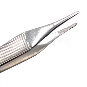 Fórceps de joyas quirúrgicas profesionales, instrumento médico reutilizable de acero inoxidable para uso hospitalario y clínico - Product Image 3