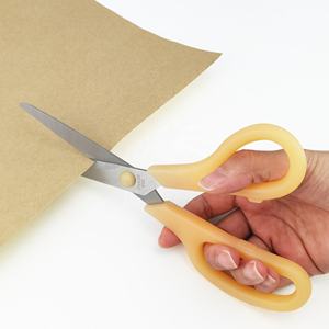 Ciseaux de couture pointus en acier inoxydable allemand de 8 "ciseaux de broderie ciseaux spécifiques au bureau poignée en plastique de haute qualité - Product Image 3
