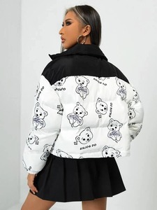 Chaquetas de invierno con relleno para mujer, abrigos acolchados, cálidos, de alta calidad, último diseño - Product Image 2