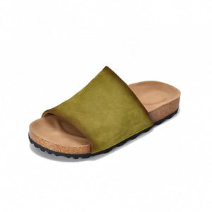 Sandalias de Cuero Cómodas para Hombre, Pantuflas Antideslizantes de Verano para Interiores y Exteriores, Pantuflas de Cuero de Diseño para Mujer - Product Image 4