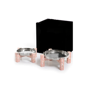 Juego de 2 soportes para pasteles de acero inoxidable con soporte para fregona Soporte para pasteles de tamaño personalizado de la más alta calidad para uso doméstico - Product Image 6