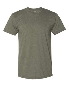 Camiseta American Men's USA-Made 50/50, camiseta de manga corta con logotipo personalizado de tres mezclas, Diseña tus propias camisetas, camiseta CVC Heather - Product Image 1