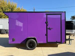 Nouvelle Conception Semi-remorque à Essieu Unique Robuste pour Transport de Marchandises Sécurisé avec Portes Verrouillables en Alliage d'Aluminium Durable - Product Image 2