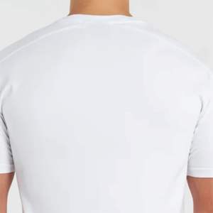 Camiseta QUICK DRY para hombre Camiseta esencial ajustada para hombre-Diseño de manga corta en blanco con tela de algodón Premium - Product Image 5