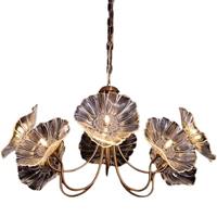 Lumière de décoration pour le dispositif d'éclairage ornemental de lustre en métal de toit typiquement avec les supports ramifiés de propagation