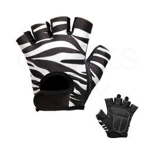 Dernière conception de gants de vélo de haute qualité avec logo personnalisé pour hommes gants de cyclisme à demi-doigt service OEM gants de sécurité pour moto - Product Image 1