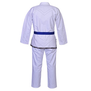 ชุดต่อสู้น้ำหนักเบา450จีเอสเอ็ม BJJ ผู้ชายชุดฝึกศิลปะการต่อสู้เข็มขัดเสริมจิวจิตสึโลโก้ออกแบบได้ตามต้องการ - Product Image 5