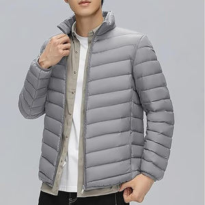 Doudounes longues à capuche surdimensionnées pour hommes résistant aux rides tissu extensible anti-rétrécissement conception personnalisée doudounes - Product Image 6