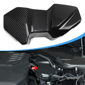 Couvercle de borne de batterie ECU en fibre de carbone sèche Accessoires de voiture pour <span class=keywords><strong>BMW</strong></span> Série 3 G20 M340i B48 B58 2020 2021 <span class=keywords><strong>2022</strong></span> 2023 2024 - Product Image 6