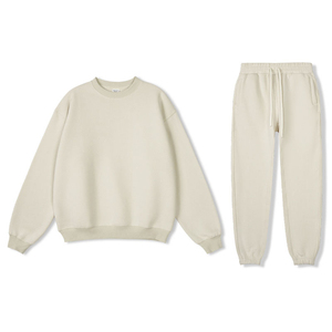 Ensemble de survêtements à col rond de haute qualité pour hommes style pull-over à l'avant survêtement d'hiver Logo Prix de gros Fabriqué au Pakistan - Product Image 4