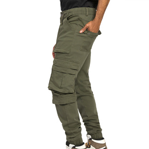 Joggers de carga para hombre con diseño de cintura de ajuste inteligente y almacenamiento funcional hecho para estilo y comodidad - Product Image 2