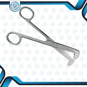 กรรไกรตัดสายสะดือทำจากสเตนเลสสตีลคุณภาพสูงอุปกรณ์สำหรับการผ่าตัดและหนีบ - Product Image 4