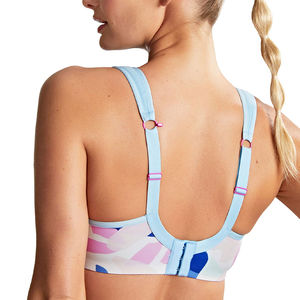 Vente chaude femmes soutien-gorge de sport sans couture personnalisé femmes soutien-gorge de sport respirant Jersey matériel décontracté Style d'été - Product Image 3