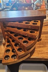 Big Wooden Egg <b>Rack</b> Perfect For Carrying And Displaying Fresh Eggs Around <b>Kitchen</b> And Dining Area - Product Image 6