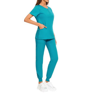 ROAD WEAR INTERNATIONAL Ensembles de blouses d'hôpital pour femmes en tissu sergé extensible avec détection d'aiguilles - Product Image 3