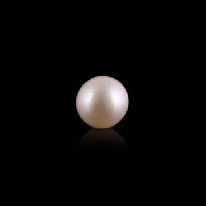 Perlas de Agua Dulce Blancas Sueltas de 3.25 Quilates, Perla Natural con Orificio Personalizado, Perla de Imitación con Opciones de Color Personalizadas - Product Image 2