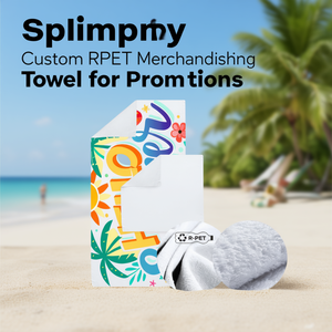 Asciugamano Personalizzato in RPET per Promozioni Splimpy - Product Image 3