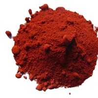 130180 190 Pigment d'oxyde de fer rouge pour le prix d'usine de béton de ciment de chaussée d'asphalte