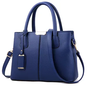 Sac à main de luxe en cuir véritable pour femme, fourre-tout à bandoulière décontracté, vente en gros, 2023 - Product Image 1