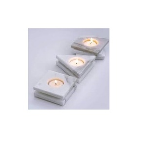Candelabro de mármol de alta calidad, Soporte de alambre de latón, diseño antiguo, fiestas de lujo, uso de vela de mármol - Product Image 2
