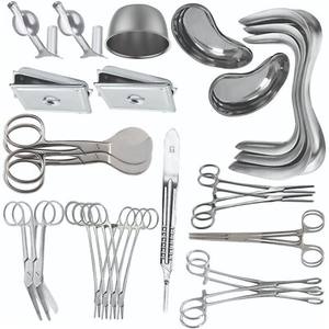 Ensemble chirurgical mineur de 13 pièces Instruments chirurgicaux en acier inoxydable Ensemble d'instruments chirurgicaux de base Ensemble dentaire instruments chirurgicaux - Product Image 6