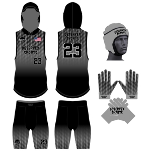 Uniforme de Flag Football Totalmente Personalizado y Transpirable |   Añade el Nombre del Equipo, Nombres y Números de los Jugadores, Absorbe la Humedad y Secado Rápido - Product Image 6