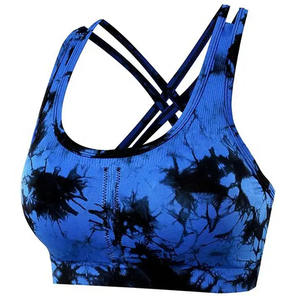 Sujetadores para mujer RUNNING Sujetadores deportivos de alto impacto para mujer Racerback Bra Workout Crop Tops para mujer - Product Image 1