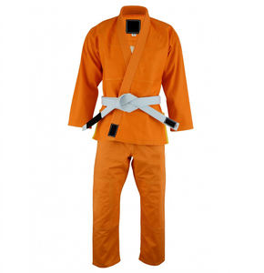 Por encargo precio de fábrica Jiu-Jitsu BJJ Kimono Gi transpirable de secado rápido Unisex adulto uniforme con logotipo frontal hecho en Pakistán - Product Image 3