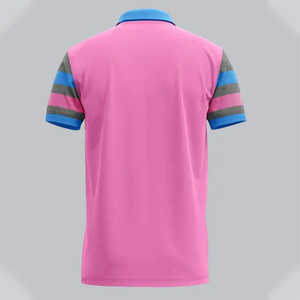 Nouveau design populaire Logo personnalisé fabriqué en coton brodé de haute qualité Polo de golf de couleur unie - Product Image 2
