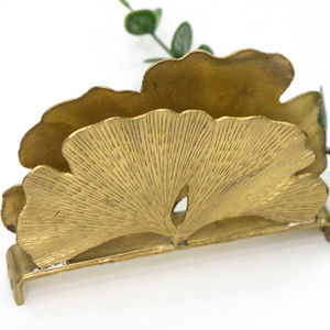 Porte-cartes en or de luxe Organisateur décoratif idéal pour les invitations avec étiquettes nominatives ou l'affichage de photos sur la table - Product Image 1