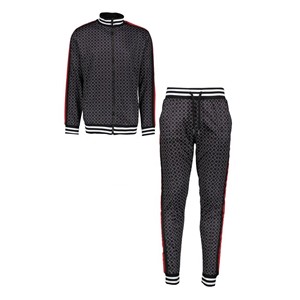 Slandered Pure Cotton Tracksuit Set Hoodie Zipper Old Pullover Sports Casual <b>Cardigan</b> Custom Embroidered Logo Men's - Product Image 3