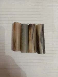 Real Buffalo Ox Horn Rolls Eco-Friendly Angel Style Color Roll Decorative Knife Handle <b>Stamp</b> <b>Seal</b> Natural Crafts for Decorative - Product Image 3