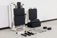 Reformer de Pilates pliable en aluminium, machine de Pilates portable, équipement de fitness commercial pour la maison, la salle de sport et le studio
